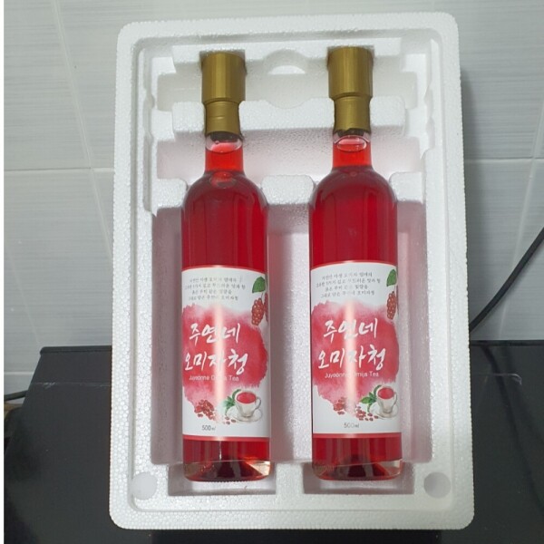 [고향사랑기부제] 오미자청 1세트(500mL×2병)