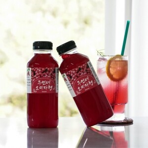 수제 오미자청 500ml 펫트병(2병) 오미자원액 오미자엑기스 오미자 [주연네 오미자]